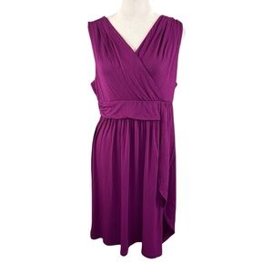 Soma Purple Sleeveless Dress